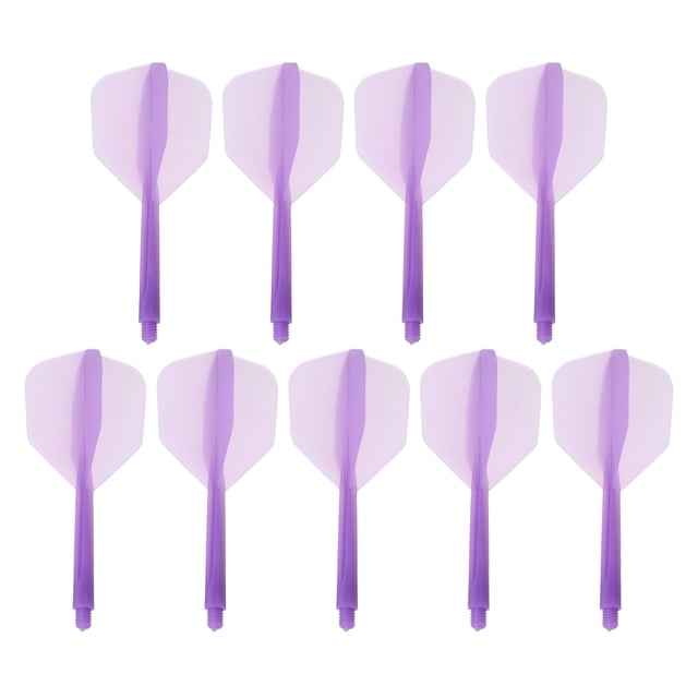 Unique Bargains Vols à Fléchettes Intégrés, Ensemble de 9 Fléchettes Durables, Violet
