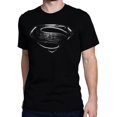 thumbnail image 1 of Superman Silver Movie Symbol Men's T-Shirt-Medium, 1 of 4