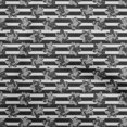 thumbnail image 1 of oneOone Cotton Flex Black Fabric Block Craft Projects Decor Fabric Printed By The Yard 40 Inch Wide-FM, 1 of 5