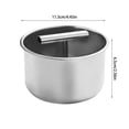 thumbnail image 2 of Food - Product Category Food 2 Product Title Stainless Steel Meatball Maker 6/12 Manual Meat Maker Machine Tool Kitchen Extruded Meatball Making Tool, 2 of 3