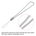 thumbnail image 4 of Unique Bargains 18cm Portable Item Nylon Cord Lanyards Hand Wrist Strap String Gray 20 Pack, 4 of 6