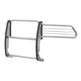thumbnail image 1 of Aries 5058-2 Grille Guard  Polished; Stainless Steel; 1-1/2 Inch Diameter; With Brush Guard; Without Skid Plate; Without Step Plate; With Track Mounting System For Light Mounts, 1 of 2
