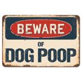 thumbnail image 1 of SignMission Panneau en Aluminium Chien Caca, 7 Pouces X 10 Pouces, 1 of 1