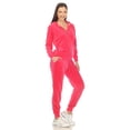thumbnail image 2 of White Mark Ensemble de Survêtement en Velours pour Femmes, 2 Pcs, 2 of 6