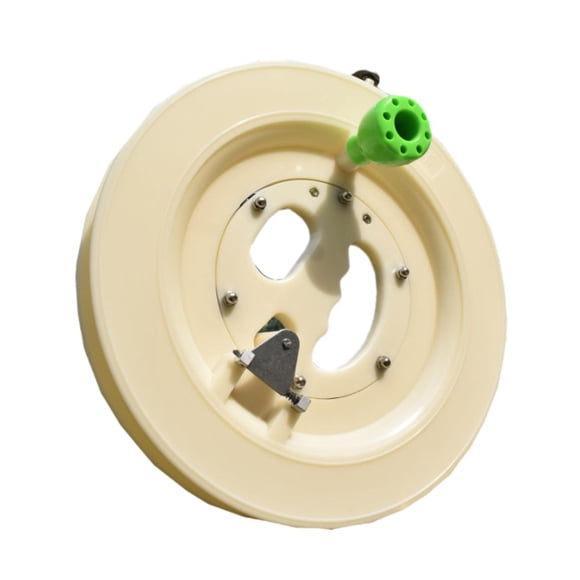 TISHITA Moulinet de Ligne de Cerf-Volant Léger Moulinet de Pêche Enrouleur de Ligne de Cerf-Volant pour Hommes Cour Pique-Nique Dia 24cm Corde 500m