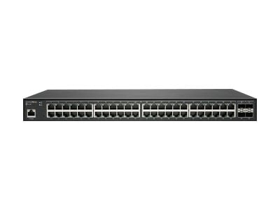 SonicWall Switch SWS14-48 - Switch - managed - 48 x 10/100/1000 + 4 x 10 Gigabit SFP+ - Montable en Rack