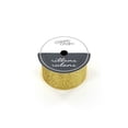 thumbnail image 3 of UNIQUE CREATIV Ribbon, Glitter Cut, Gold, 38 mm × 2.74 m (1.5 in × 9 ft), 3 of 5
