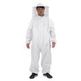 thumbnail image 1 of Beekeeping Suit, Professional Lightweight Breathable Beekeeping Protective Smock With Protective Hat Veil, Made From Cotton + Polyester, Perfect For Beekeeper Farm Visitors, 1 of 8