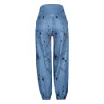 thumbnail image 3 of Pantalons pour Femmes Décontractés Été Femmes Dames Imprimé Bande Largeur Jambe Ample Pantalons Décontractés Femmes Pantalons Amples pour Femmes Été Pantalons Été Femmes Pantalons Décontractés Femmes Pantalons Décontractés Femmes Décontractés, 3 of 6
