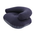 thumbnail image 1 of Luzkey Chaise Longue Gonflable Douce Chaise Longue Gonflable pour Cour, Intérieur, Chambre Bleu, 1 of 8