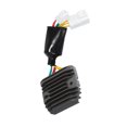 thumbnail image 1 of Unique Bargains Motorcycle Rectifier Voltage Regulator for Honda CBR600RR 2003-2006, Durable Metal Titanium Tone, 1 of 7
