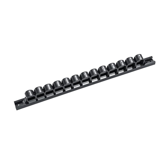 HFINGAQEX 1Pcs Plastic Wrench Organizer Rail Rack ABS Storage Wall Workshops Tool Ho Hardware Garage W4I2 Mount Hanger Display D4C3