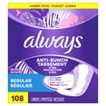 thumbnail image 3 of Always Anti-Bunch Xtra Protection Daily Liners, Regular Length, Unscented, 3 of 12