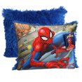 thumbnail image 1 of Marvel Spider-Man Kids Funky Fur Pillow, 13” x 16”, 1 of 5