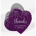 thumbnail image 3 of Inkdotpot Pack Of 100 Thanks For Celebrating With Me Birthday Favor Paper Tags Craft Real Silver Foil Hang Tags, 3 of 6