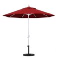 thumbnail image 2 of California Umbrella 9' Patio Umbrella in Red, 2 of 2