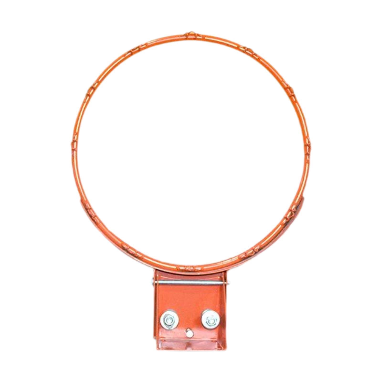 DYNWAVECA 18 inch Basketball Rim Men Women Portable Basketball Hoop for Park Lawn Home