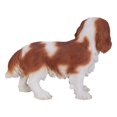 thumbnail image 3 of Garden Decor Animal Statue Brown/White King Charles Spaniel Standing Statue, 3 of 5