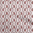 thumbnail image 1 of oneOone Tissu Popeline de Coton Sergé Bordeaux Tissu pour Robe Tissu Imprimé au Mètre 56 Pouces de Large-F4, 1 of 5