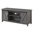 thumbnail image 4 of Pemberly Row Barn Door 52" TV Stand in Rustic Gray, 4 of 4