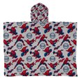 thumbnail image 2 of Spider-Man Couverture Poncho à Capuche au Toucher Soie, 2 of 4