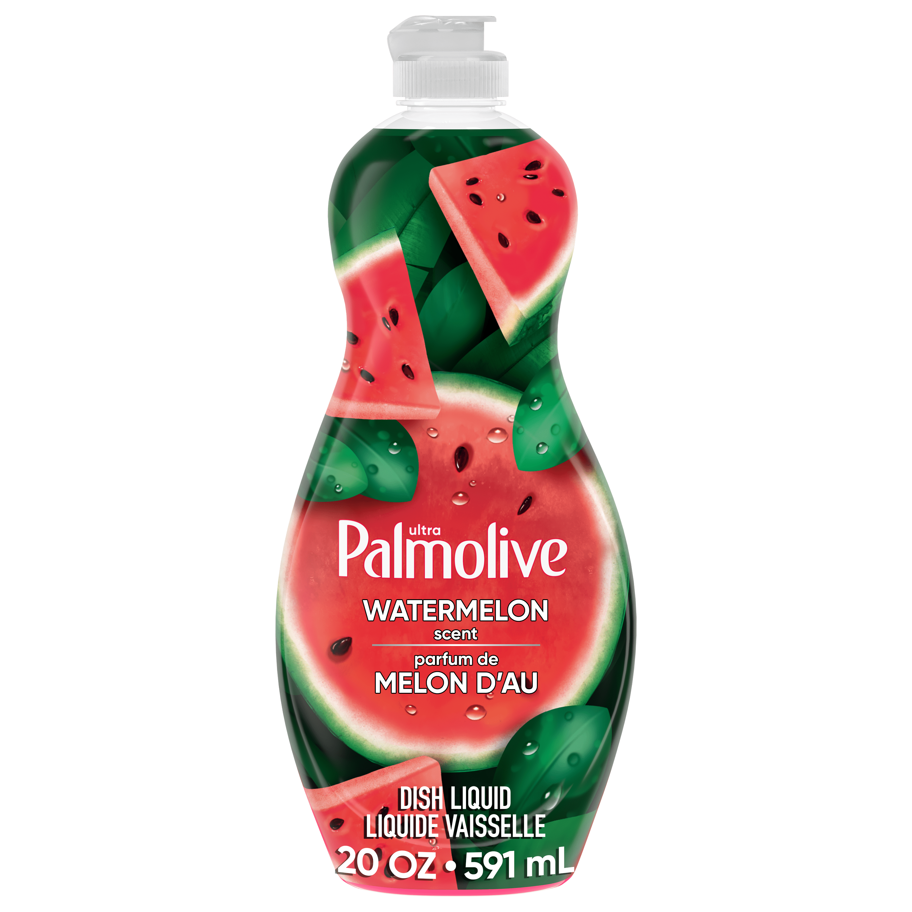 Palmolive Ultra Strength Liquid Dish Soap, Watermelon Scent, 591 ml