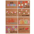 thumbnail image 4 of Funny Door Mat Summer Theme Mat Hello Summer Indoor Outdoor Rugs House Warming Gift Personalized Home Decor 16x24IN Summer Door Mats Coir Door Mat Durable Soft Entry Doormats for Entryway, 4 of 4