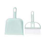 Small Dust Pan And Brush Set,Mini Dust Pan And Brush Set, Hand Brush And Dust Pan Set,Desktop Cleaning Tools,Mini Dustpans For Cleaning Little Areas Like Desks, Kitchens, Pet Rooms,Blue