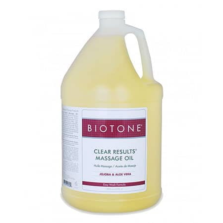Biotone Clear Results Massage Oil - 1 Gallon