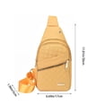 thumbnail image 3 of Small Crossbody Bag,Fashionable Embroidery Diamond Shoulder Crossbody Bag Large Capacity Watertight Backpack with Data Hole,Small Shoulder Bag,Large Capacity Backpack, 3 of 8