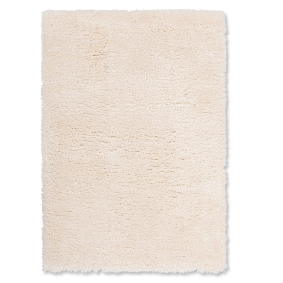Tapis Shag Végane Flokati 8x10 Ivoire