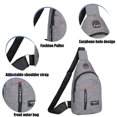 thumbnail image 4 of Vadktai Crossbody Sling Backpack , Sac à Bandoulière, Sac de Poitrine de Randonnée de Voyage, 4 of 8