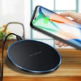 thumbnail image 1 of ULTREND 15W Qi Wireless Charger Fast Charging Pad Mat Compatible with most wireless charging capable phones, 1 of 5