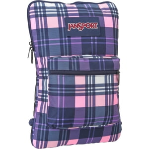 JanSport Superbreak pour femmes? Sac à dos Pink Pansy Preston Plaid