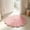 Hot Pink, variant on Flower Shape Bathroom Floor Mat, Staron Soft Absorbent Antiskid Bath Rug 23.62x23.62 Inch, Decorative Waterproof Comfortable Mat for Bathroom Door Home Floor Protection, White