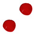 thumbnail image 1 of serony Bonnet de Bain en Nylon pour Femmes Ajustable Rouge 2Ensemble, 1 of 6
