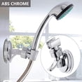 thumbnail image 4 of Support de Pomme de Douche à Ventouse, Support de Douche Réglable Ventouse de Bain avec Support de Douche Rotatif à 360 ° pour Douche à Main, Support de Douche à Main Amovible et Support d'Aspiration Mural, 4 of 5