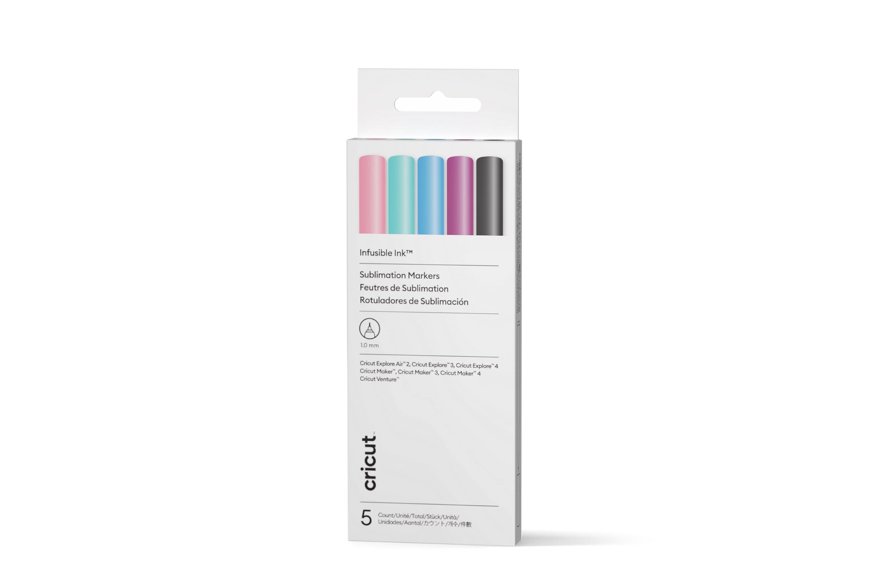 Cricut Marqueurs Infusible Ink 1.0, Splash aquarelle (5 ct)