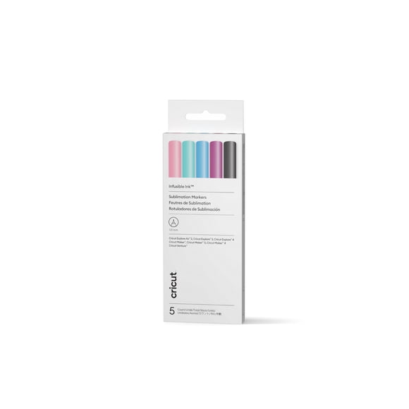 Cricut® Infusible Ink™ Markers 1.0, Watercolor Splash (5 ct)