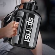 1 Gallon Water Bottle with Flip-Top Lid, Leak-Proof