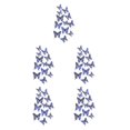 thumbnail image 3 of relayinert Decorative Butterflies Wall Stickers - Beautiful Addition To Home Multiple LK12 blue 5Set, 3 of 6
