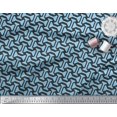 thumbnail image 2 of Soimoi Cotton Voile Fabric Geometric Abstract Print Sewing Fabric Yard 56 Inch Wide, 2 of 3
