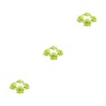 thumbnail image 1 of Decodeary 50pieces Low Maintenance Soft Texture Fabric For Albums And Decorations Realistic Appearance Fiber Wide Application Light Green 4.5cm 3Set, 1 of 6