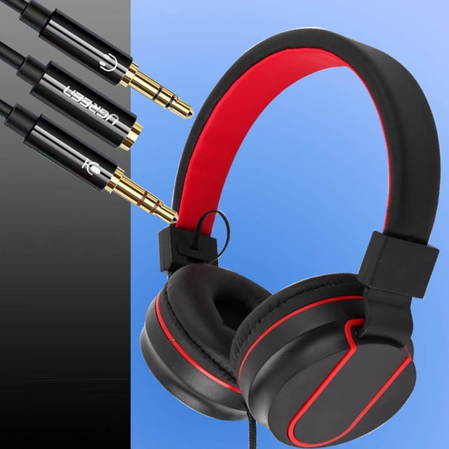 Casque de Jeu Filaire avec Réduction du Bruit, Conception Pliable et Micro Omnidirectionnel - Universel pour PC/Mobile