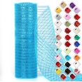 thumbnail image 1 of Mesh Ribbon for Wreaths 10 Inch x 30 Foot Wreath Mesh Rolls with Shiny Metallic Foil for Easter Christmas Party Wedding Home Decor DIY Craft Projects and Gift Wrapping, 1 of 7