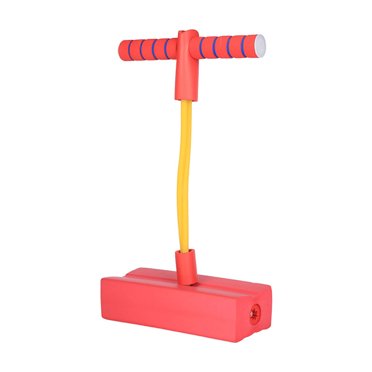 MAYUJIAA Foam Pogo Stick Promote Growing Exercise Balance Easy to Grip Outdoor Jumping Toy for Kids Children Red HW313-33394