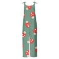 thumbnail image 5 of XZNGL Womens Rompers and Jumpsuits for Summer Women Ladies Printed Summer Sleeveless Backless Loose Long Playsuits Rompers Jumpsuit Long Sleeve Jumpsuit for Women Long Sleeve Romper for Women, 5 of 5