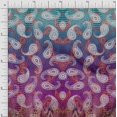 thumbnail image 1 of Soimoi Silk Fabric Paisley Panel Print Fabric by The Yard 42 Inch Wide, 1 of 3