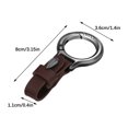 thumbnail image 2 of Cagogo Car Keychain, Personalized Alloy Keychain Pendant For Men, Durable Waist Hanging Ring Key Hanger, Creative Keychain Accessory For Car Keys Home Office, 2 of 5