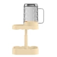 thumbnail image 2 of EGNMCR Closet Organizers and Storage, Organization and Storage, Storage Bins Bathroom Toothbrush Rack Couples Toothbrush Cup Rack Set Toothbrush Stand Space-Saving Toothbrush Rack Plastics cup rack, 2 of 6